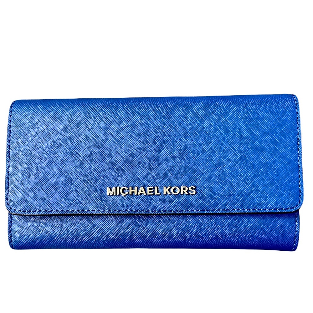 MK Trifold Sapphire Wallet